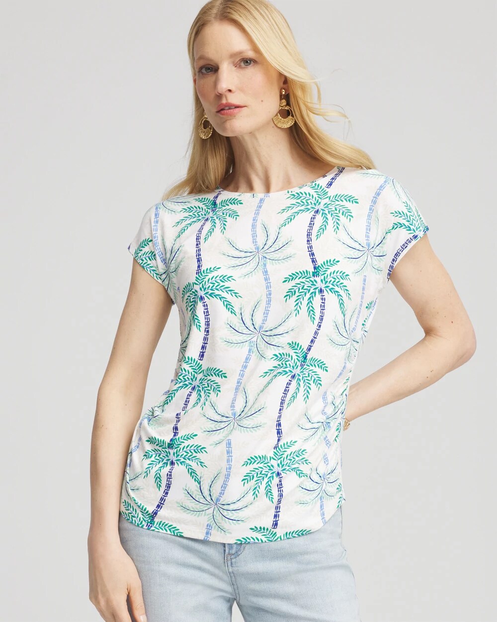 Cap Sleeve Dolman Tee | Chico's Cap Sleeve Dolman Tee | Chico's